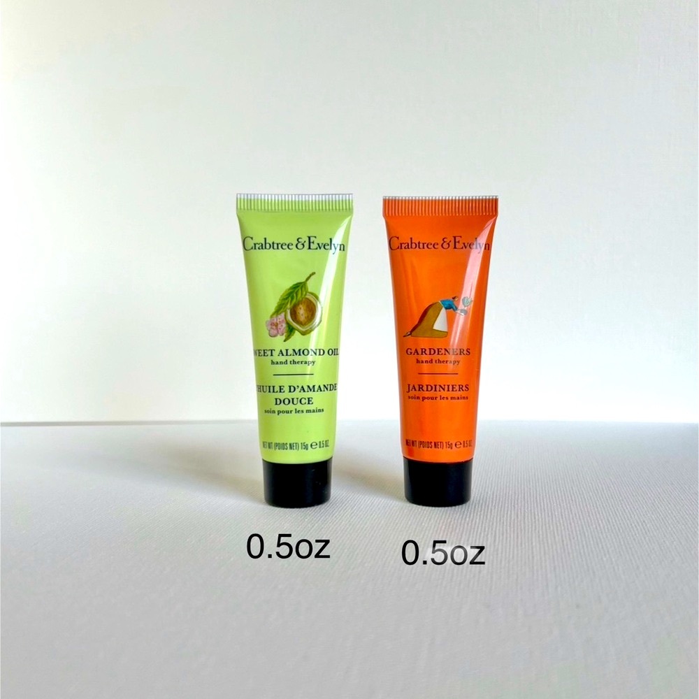 Crabtree & Evelyn Hand Cream Duo - Sweet Almond Oil and Gardeners